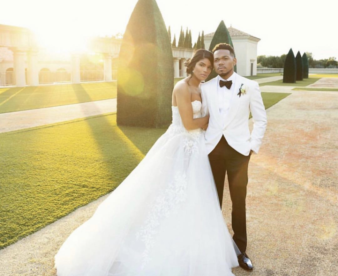 Chance the Rapper tied the knot with longtime girlfriend Kirsten Corley ...